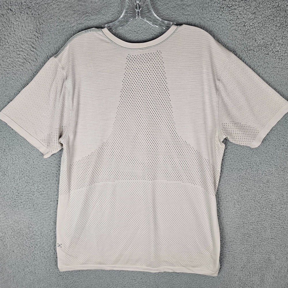 Lululemon Breathe Repeat T-Shirt Mens XL Mesh Oversized Short Sleeve Pullover - Picture 2 of 10
